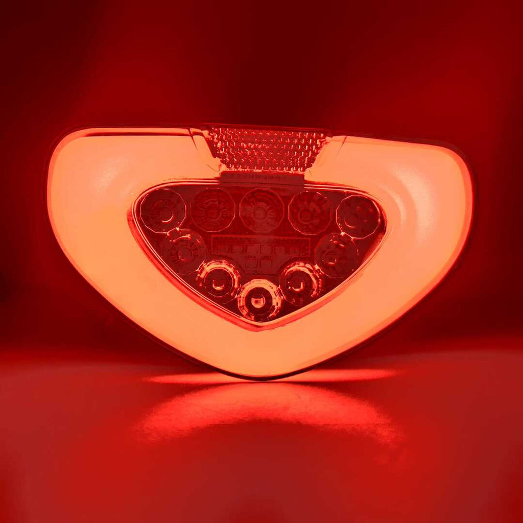 1 Pc Motorcycle Back Light in Audi Style With Flasher For CD 70