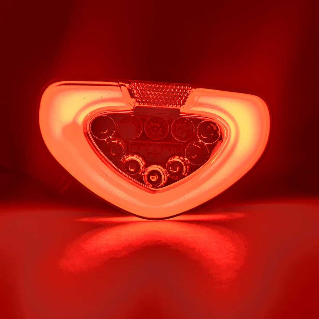 1 Pc Motorcycle Back Light in Audi Style With Flasher For CD 70