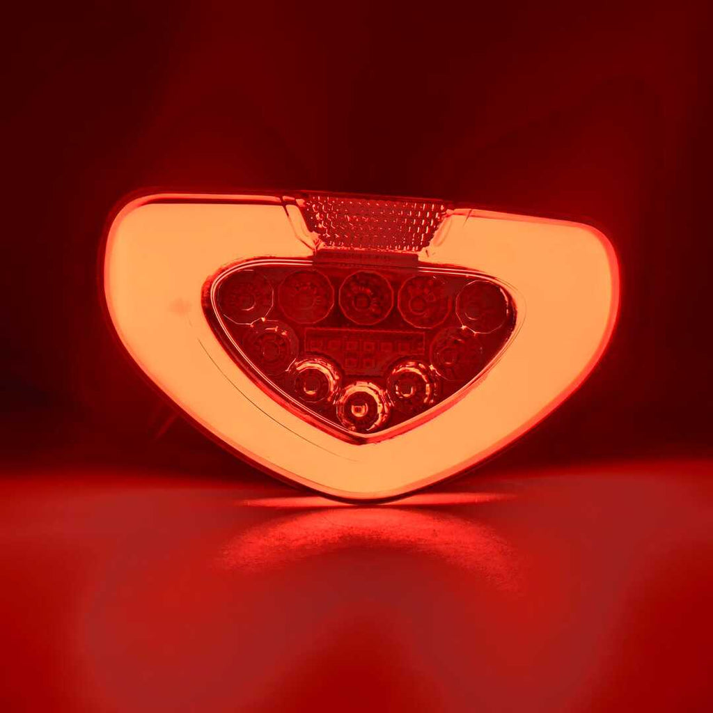 1 Pc Motorcycle Back Light in Audi Style With Flasher For CD 70