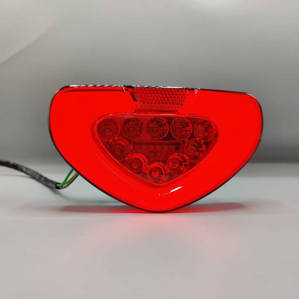 1 Pc Motorcycle Back Light in Audi Style With Flasher For CD 70