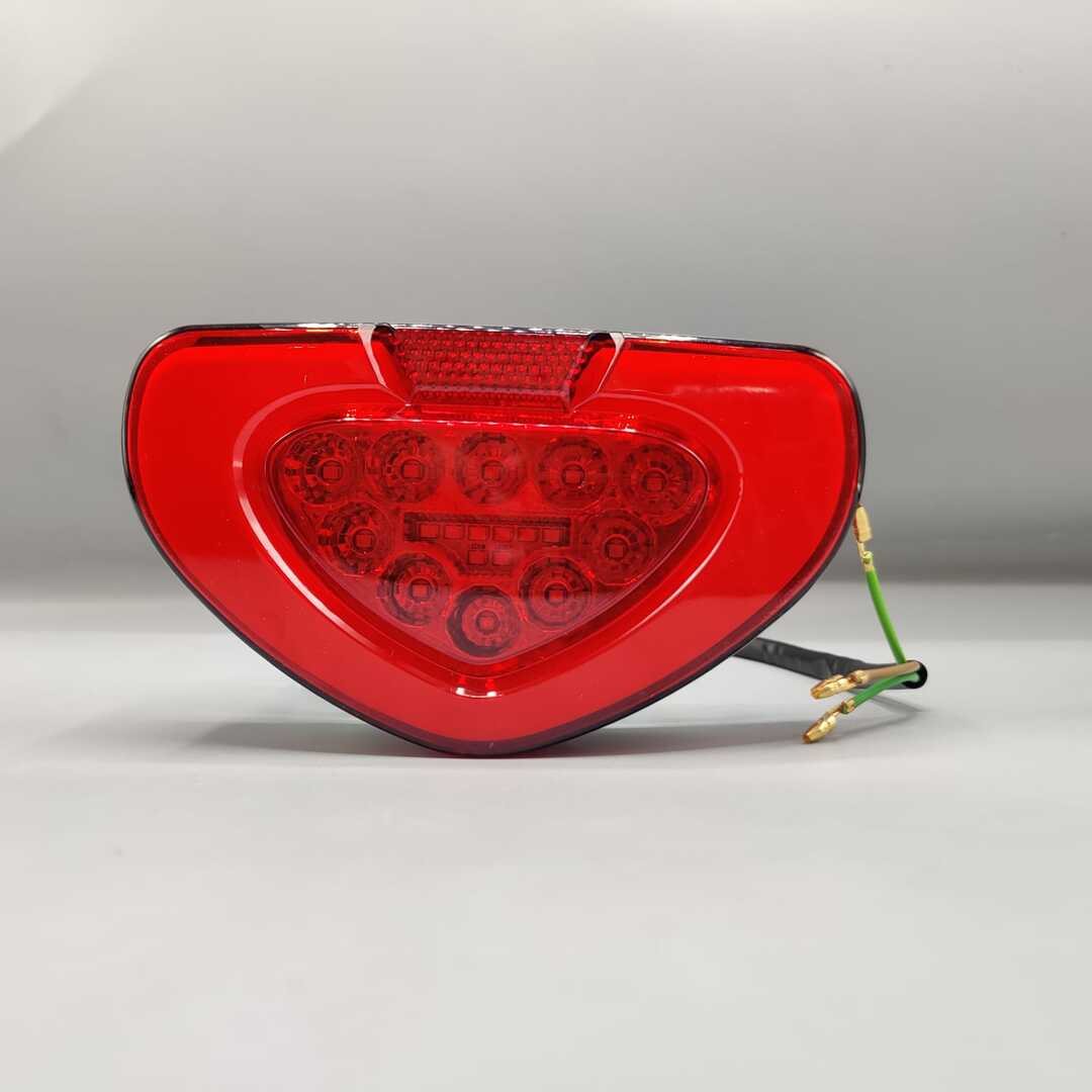 1 Pc Motorcycle Back Light in Audi Style With Flasher For CD 70