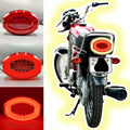 1 Pc Motorcycle Back Light in Audi Style With Flasher For CG 125