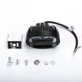 2 SMD Oval Fisheye Cree Led-20watts Black Universal