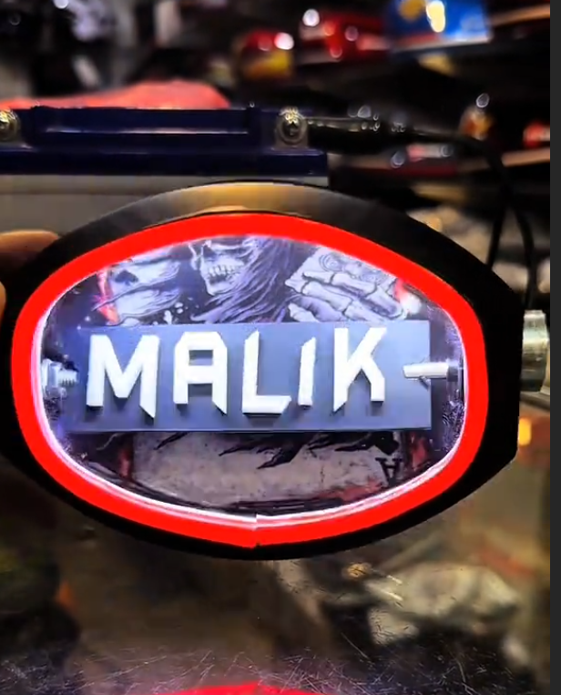 Rotating 2 in 1 Custom name backlights