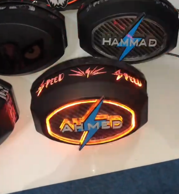 Custom name backlights New Style