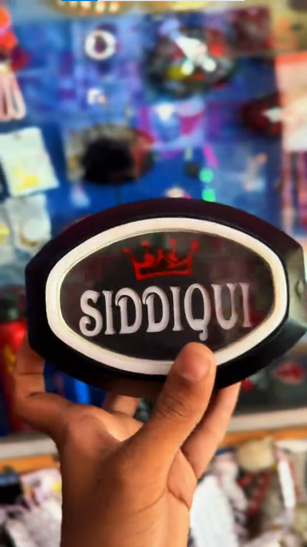 Custom name Backlight