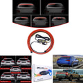 1 Pc Universal 3rd Brake Anti Fog Flexible Rear Window Strip Brake Light With 5 Functions