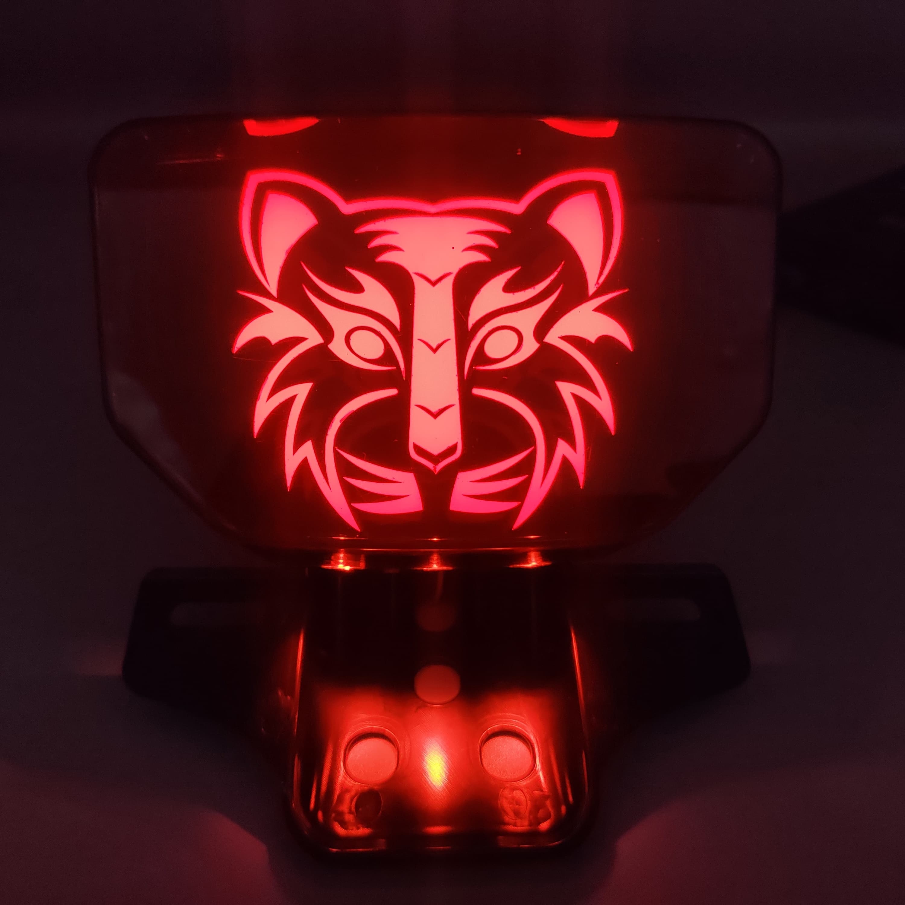 Motorcycle Back Light in Lion Style With Flasher For All Bike